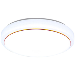 WIFI soffitto electrodeless illuminazione della lampada LED circolare soffitto camera soffitto telecomando 85V-265V oro - ASUPERMALL precio