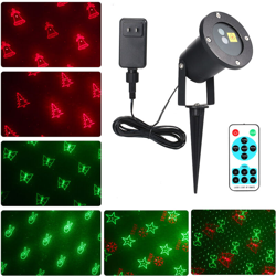 100-240V 20 modelli portatili di luci di Natale del proiettore esterno della lampada di Prato impermeabile con telecomando - ASUPERMALL en oferta
