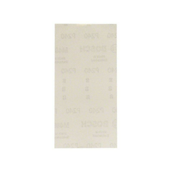 Bosch Foglio abrasivo M480 Net, Best for Wood and Paint, 93 x 186 mm, 240, confezione da 50 pz. características