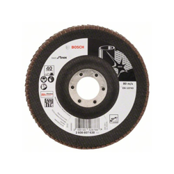 Bosch Disco lamellare X581 Best for Inox, angolato, 125 mm, 40, tessuto di vetro en oferta