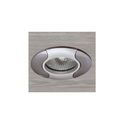 FARETTO DA INCASSO IN LEGA DI ALLUMINIO CROMO E ACCIAIO SAT GL - Gigra Line