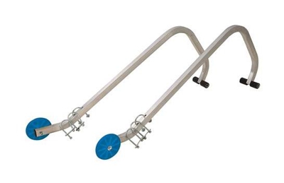 Silverline 336094 Kit di ganci per scala per raggiungere il colmo del tetto
