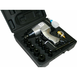 Varan Motors - SPT-10301K Robusto cacciavite a bussola a percussione 1/2'' con 10 bussole 312Nm cacciavite a percussione características