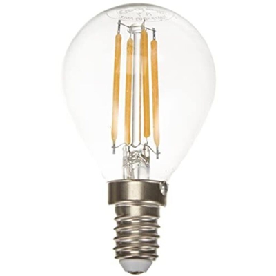 Lampadina Beghelli Sfera Zafiro LED E14 4W 2700K luce calda 56422