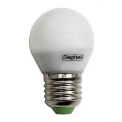 Lampadina Beghelli Sfera LED E27 5W 4000K luce bianca naturale 56991