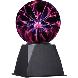 D C5 V 6 W 5 pollici fulmine globulare plasma elettrostatica tocco USB lampada alimentato - ASUPERMALL precio