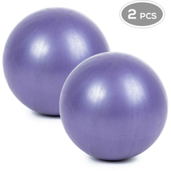 Palla yoga, viola, 25 cm, 2 pezzi - ASUPERMALL precio