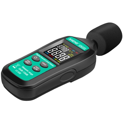 Fonometro digitale 35db-135db GN101 spedito senza batteria - ASUPERMALL