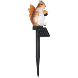 Solar prato luce Forma Squirrel esterna del prato inglese di paesaggio della lampada Garden Decor - ASUPERMALL características