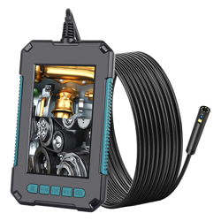 Doppia fotocamera a colori con 4,3 pollici IPS lente dell'endoscopio diametro di 8 mm 8 + 1LED IP68 impermeabile 1960 * 1080 risoluzione 2 m cablati características