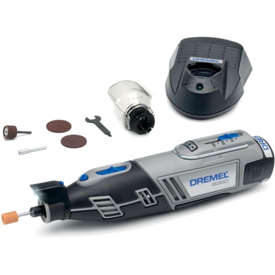 Dremel F0138220JC Multiutensile Cordless al Litio 8220JC, 12 V, Nero