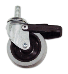 Cebora - Ruota in Gomma con Perno Girevole e Freno DF2 M7 ? 63 mm Portata 30 Kg en oferta