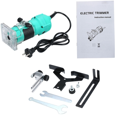 KKmoon trimmer elettrico Legno, macchina per incidere di legno, 35000r / min / plastica blu sezione del corpo 800W / 220V EURO