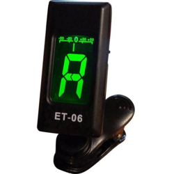 Accordatore per chitarra MSA Musikinstrumente ET 06 Nero características