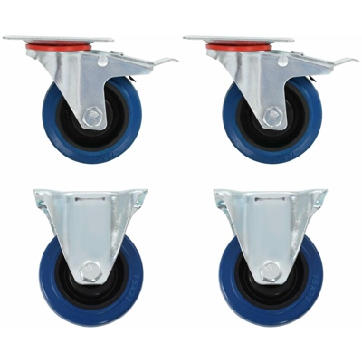 Rotelle 24 pz 75 mm - VIDAXL