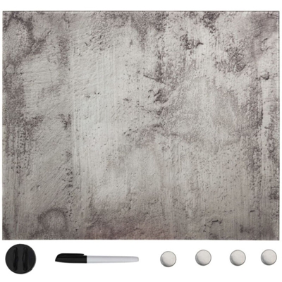 Lavagna Magnetica a Parete in Vetro 50x50 cm - VIDAXL