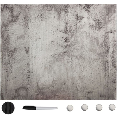 Lavagna Magnetica a Parete in Vetro 60x60 cm - VIDAXL