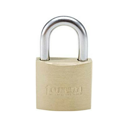 Lucchetto In Ottone, Formato: 30, Pinza Spessore 5 Mm, Altezza Interna Della Staffa 16 Millimetri - FORUM características