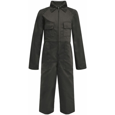 Salopette per Bambini Taglia 122/128 Grigio - VIDAXL