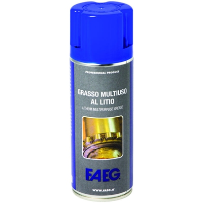 grasso multiuso spray al litio 400 ml per uso professionale 400 ml fae fg26801 - FAEG