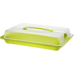 1714605070 Contenitore porta dolci, porta torta, porta sandwich John grande, contenitore in plastica (PP), con coperchio e manico, privo di BPA e características