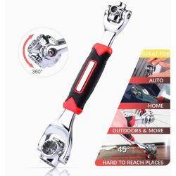 Chiave multifunzione 48 in 1 per bulloni scanalati Tutti gli utensili a bussola Torx 360 ¡ã Riparazione automatica - INSMA características