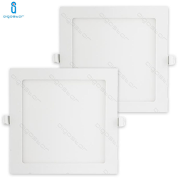 Pannello Led Faretto Da Incasso 12W 6000K Ultra Slim Bianco Quadrato 2 Pezzi - AIGOSTAR precio