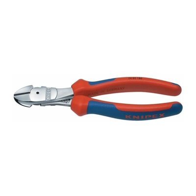 KNIPEX Fresa lato potenza cromata con manicotti multicomponente 140 mm