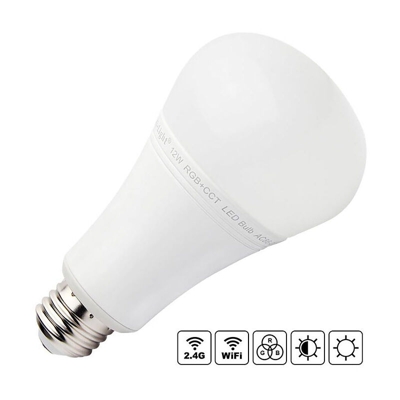 E27 12w Rgb+cct Rf 2,4ghz Fut105 Lampadina a LED - MI-LIGHT
