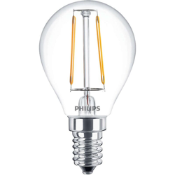 LAMPADINA LED FILAMENTO 2,3W ATTACCO E14 LUCE CALDA PHILEDLUS25E14 - Philips características
