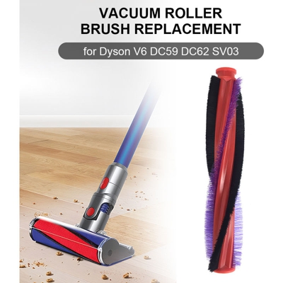 Spazzola a rullo integrata per testina elettrica, 18,5 cm - ASUPERMALL