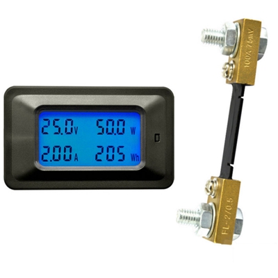 Monitor di potenza, misuratore CC, 100V 100A - ASUPERMALL