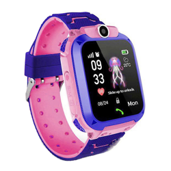 Q12 Bambini intelligente Guarda IP67 impermeabile Touch-screen SOS telefonata Posizione dispositivo Tracker Anti-perso Orologi - ASUPERMALL en oferta