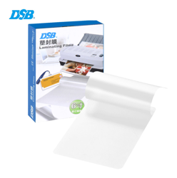 Pellicola in plastica da 6 ', spessore della pellicola 80mic 100 fogli, colla EVA trasparente, carta / documenti in plastica 100 fogli - ASUPERMALL características