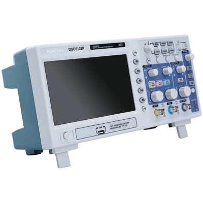 Certified KKMOON DSO5102P Digital Storage Oscilloscope 2CH 100MHz 1GS 7' TFT a 8 bit 4ns / div-80S / div - ASUPERMALL