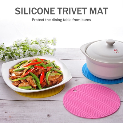 Tampone di isolamento termico TPE rotondo, motivo a fossa, 6 colori - ASUPERMALL