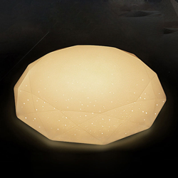 Il soffitto di Smart Wi-Fi 48W, luci LED pane, bianco / caldo-ottico sintonizzabile, APP telecomando, tensione di 85V-265V, modello: FYxd002 en oferta