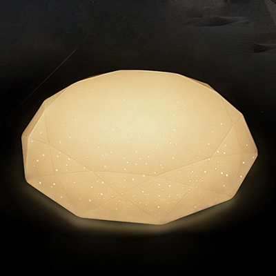 Il soffitto di Smart Wi-Fi 48W, luci LED pane, bianco / caldo-ottico sintonizzabile, APP telecomando, tensione di 85V-265V, modello: FYxd002