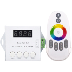 Controller musicale, sistema di tocco di telecomando tono full-color Symphony e intelligenti Happy luci colorate esterni - ASUPERMALL precio