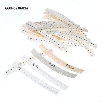resistenza resistore componente pacchetto 660Pcs 0603 - ASUPERMALL