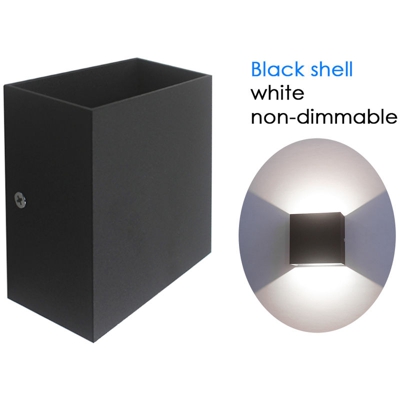 CA 85-265V 6W Cube Led appliques luce moderna COB lampada da parete montato apparecchi di illuminazione per il Corridoio Stair Bedside Corridoio