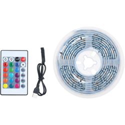 2 m lampada intelligente impermeabile 60 luci con 5050 perline lampada LED RGB + telecomando remoto (con batteria) + regolatore - ASUPERMALL características