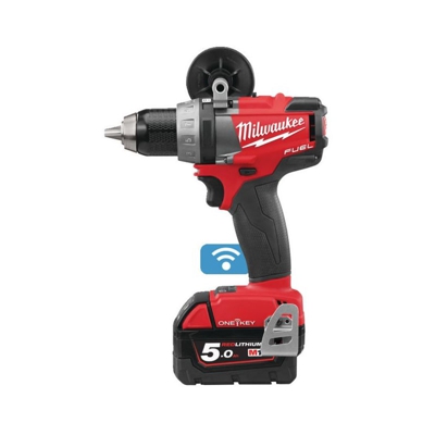 Perceuse Visseuse Fuel 18V 5Ah Bluetooth M18 ONEDD-502X MILWAUKEE - 4933451149