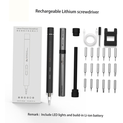 Electric Power cacciavite portatile litio ricaricabile cacciavite di precisione di ricarica USB per il computer portatile del PC del cellulare