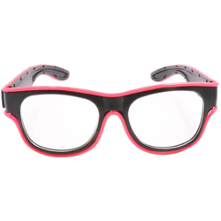 Standard LED YJ012 delle lenti degli occhiali 10 colore trasparente bicchieri sparkler opzionale partito di ricarica USB wireless vetri decorati rosa precio