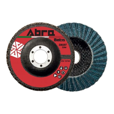 Disco lamellare con supporto in fibra di vetro - linea smart - Grana: grana 80 - ABRA BETA