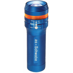 Lichtfabrik Xt Led Torcia 1 Con Funzione Zoom Blu - Hanno Schwabe 42804 - AS SCHWABE características