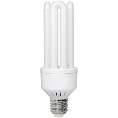Lampada A 4 Tubi Fluorescente Compatta 30W Bianco Caldo - Gigra Line Tu30E2