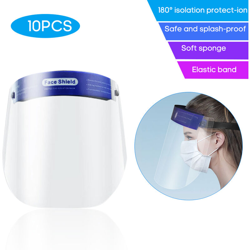 sacchetto maschera protettiva 10PCS / anti-spruzzi antiappannanti occhiali protettivi protezione splashproof maschera di protezione trasparente, en oferta