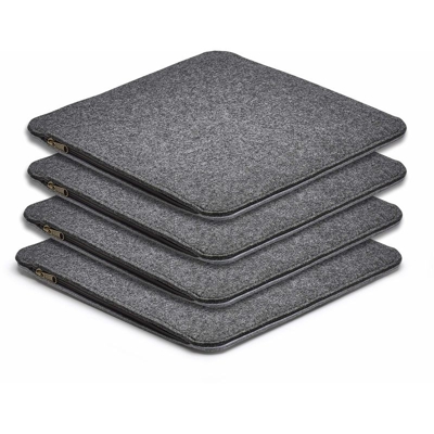 Gartenfreude Home Pouf, Grau